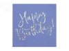 Serwetki stołowe granatowe Happy Birthday 20szt