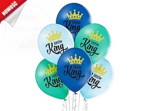 Balony pastelowe Little King