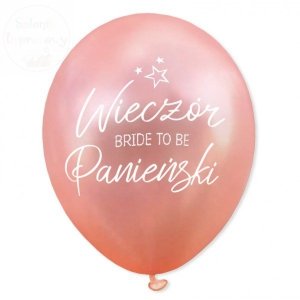 Balony Wieczór Panieński Rose Gold 1 szt