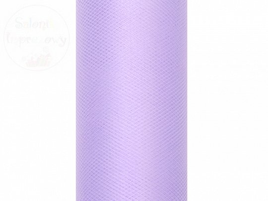 Tiul gładki  w kolorze lilowym 0,3 x 9  m