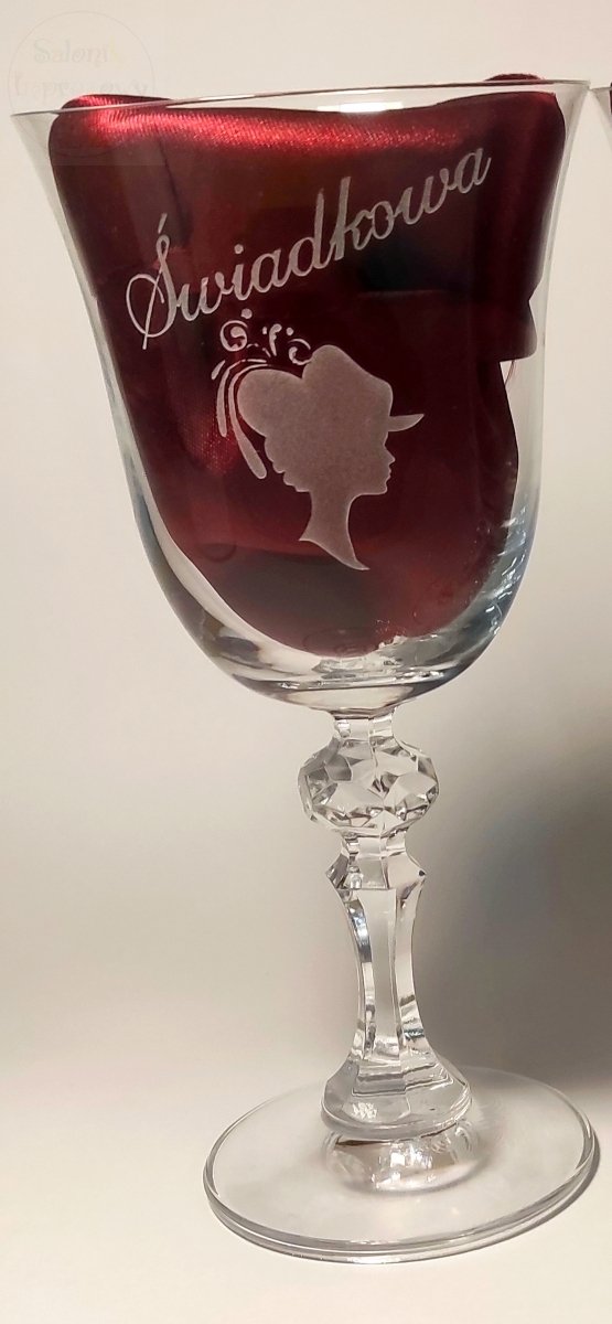 Kieliszki do wina z grawerem Rocznica Ślubu