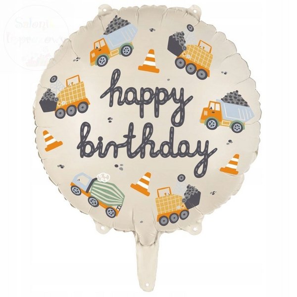 Balon foliowy Pojazdy budowlane