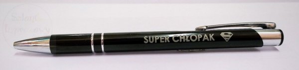 Długopis z grawerem  &quot; SUPER CHŁOPAK &quot;