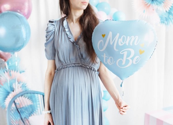 Balon Foliowy serce Mom to Be 45 cm