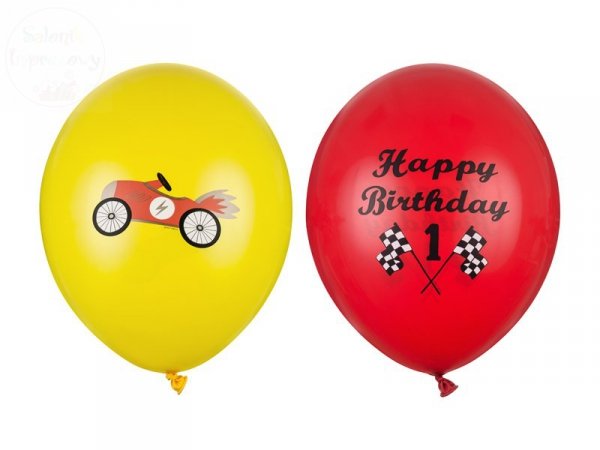 Balony Happy birthday mix