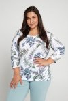 Piżama damska Taro Flavia 3018 3/4 2XL-4XL 