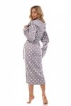 Szlafrok damski L&L 2406 Dots Long 