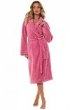 Gruby szlafrok damski L&L 2413 Camelia 3XL różowy