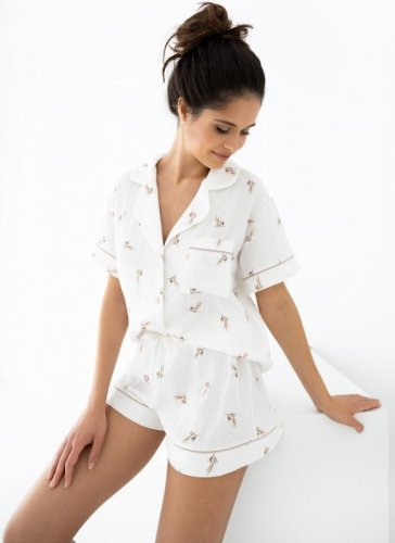 Piżama Sensis Nastia kr/r S-XL rozpinana