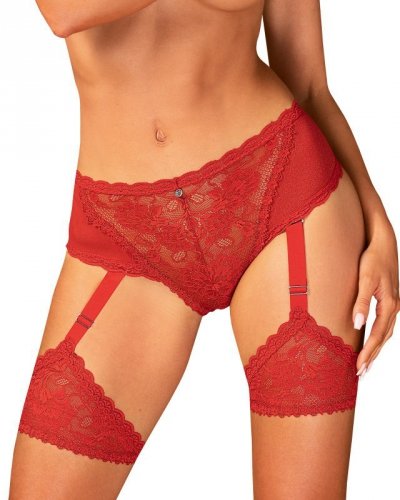 Figi Obsessive Belovya Garter Panties