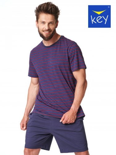 Piżama Key MNS 325 A24 kr/r 3XL-4XL