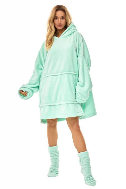 Ocieplana bluza damska soft L&amp;L 2466 