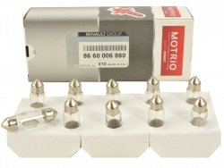 10x ŻARÓWKA C5W RURKA 12V 5W 38MM 38 MM