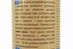 K2 BONO CZERNIDŁO ŚRODEK DO GUMY OPON PLASTIKU
