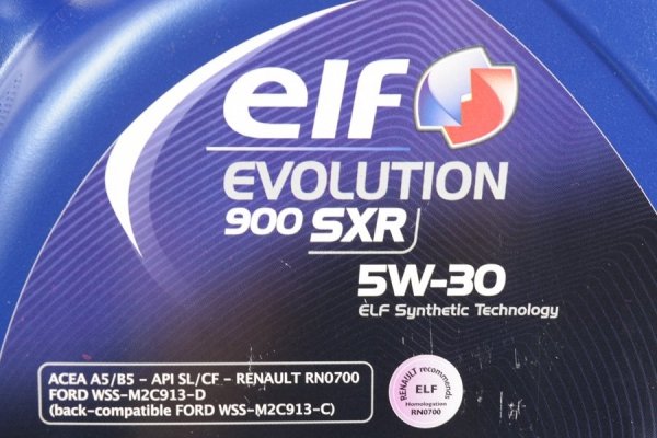 ELF EVOLUTION 900 SXR 5W30 5L RN0700 A5/B5 4+1L 5L