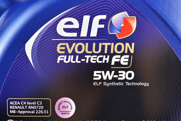 ELF EVOLUTION FULL-TECH FE 5W30 5L DO FAP DPF RN0720