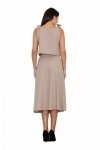 Spódnica Komplet Model M578 Beige - Figl