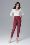 Spodnie Damskie Model L018 Bordo - Lenitif