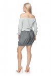 Spódnica Model 0110 Dark Grey - PeeKaBoo