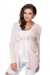 Sweter Kardigan Model 40043 Powder Pink - PeeKaBoo