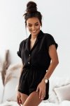 Piżama Damska Model Holly PK09 Black - IVON
