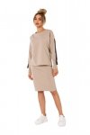 Bluza Damska Model MOE727 Beige - Moe