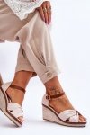 Sandały Model Daphne M338 Light Beige - Step in style