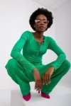 Bluzka Model RV-BZ-7532.29 Green - Rue Paris
