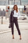 Spodnie Komplet Model FI680 Black/White - Fasardi