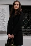 Płaszcz Damski Model CZA PLA0012 Black - Roco Fashion
