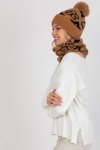 Czapka Damska Model AT-CZ-CM-317.85 Camel - AT