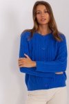 Sweter Damski Model AT-SW-2346-2.99P Cobalt - AT Hurtownia odzieży on-line, moda damska, bielizna i obuwie dla kobiet - Matterho