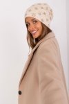Czapka Model AT-CZ-2325.85 Light Beige - AT