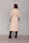 Płaszcz Damski Model Vivienne BEZ PLA0039 Beige - Roco Fashion