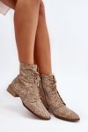 Botki Model Maciejka 06391-04 Beige - Step in style