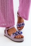 Sandały Model S.Barski HY056 Violet - Step in style