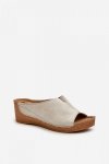 Sandał Klapki Model Inblu NG000002 Beige - Step in style