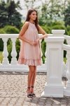 Sukienka Model Mila ROZ SUK0481 Pink - Roco Fashion