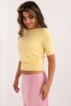 Sweter Damski Model PM-BZ-N30001.28 Light Yellow - Factory Price