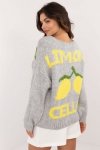 Sweter Damski Model MI-SW-2108.92 Grey - Italy Moda