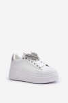 Buty Sportowe Model Naritevia YY-23 White/Silver - Step in style