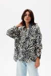 Koszula Damska Model Maila BLU0183 W27 Multicolor - Roco Fashion