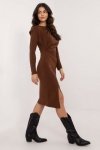 Sukienka Model DHJ-SK-18203.40 Brown - Italy Moda