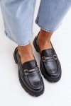 Mokasyny Model Savethira CM06P Black - Step in style