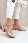 Czółenka Model Lewski 3118 Dark Beige - Step in style
