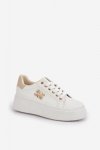 Buty Sportowe Model Temittes YH37 White/Beige - Step in style
