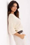 Sweter Damski Model MI-SW-2102.14 Light Beige - Italy Moda