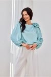 Bluzka Model Evelyn MIE BLU0194 Mint - Roco Fashion