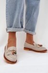 Mokasyny Model S.Barski LR51-768 Beige - Step in style