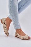 Baleriny Model Calgis ASA136-8 Gold - Step in style